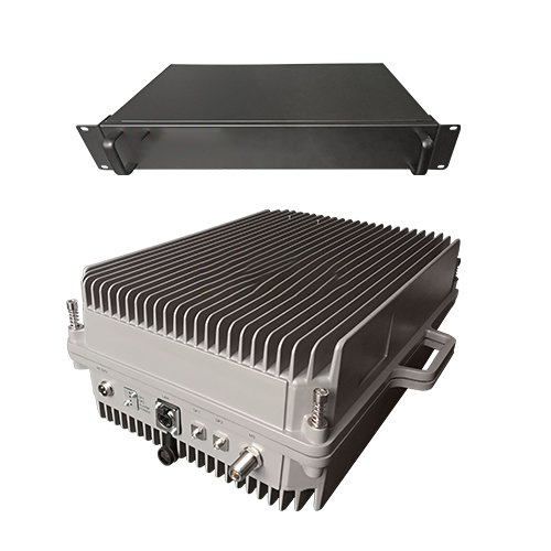  迎江350M PDT消防集群警用数字光纤直放站近远端机