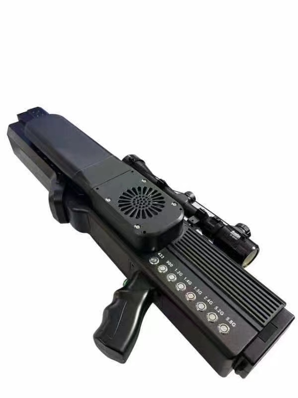  迎江手持便携式枪型低空防御反制八通道